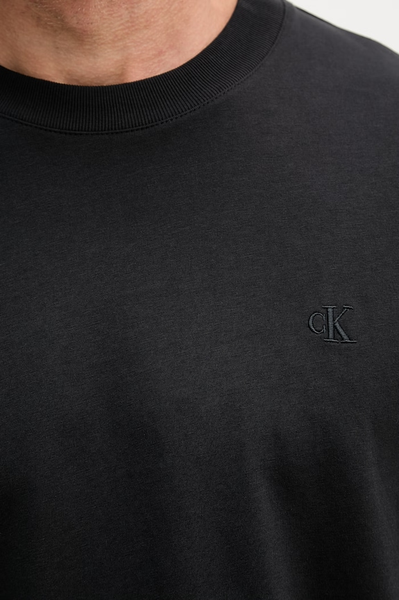 Calvin Klein Jeans tričko pánské bavlněné LV04RAB806 černá