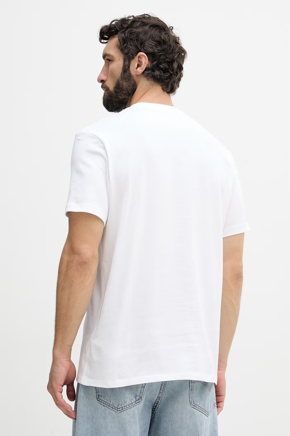 Odjeća Guess majica za muškarce od pamuka M6YI49.K4235 bijela