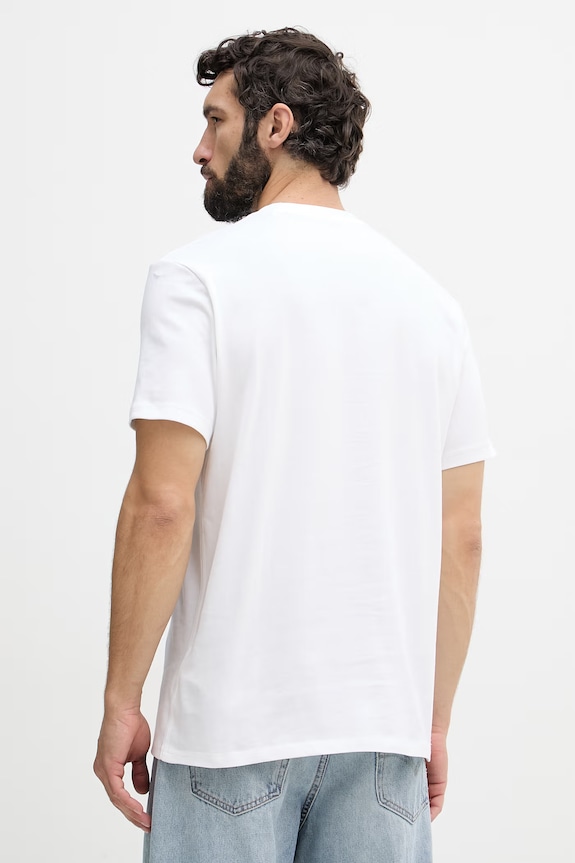 Odjeća Guess majica za muškarce od pamuka M6YI49.K4235 bijela