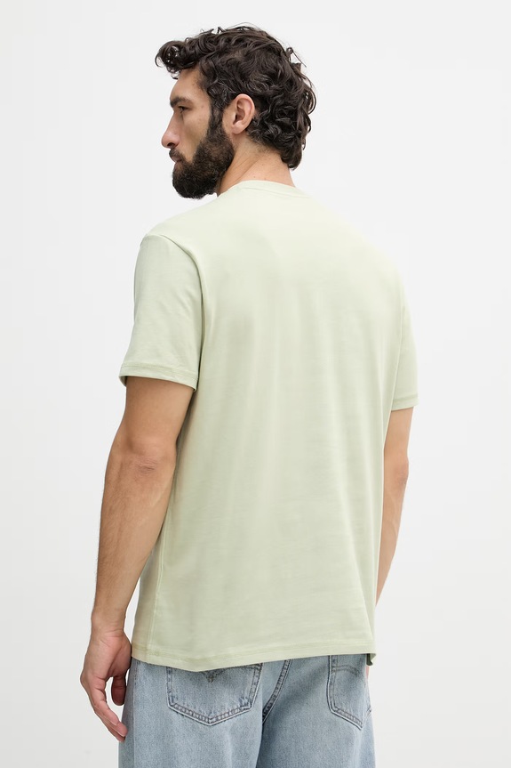 Odjeća Guess majica za muškarce od pamuka M6YI49.K4235 zelena