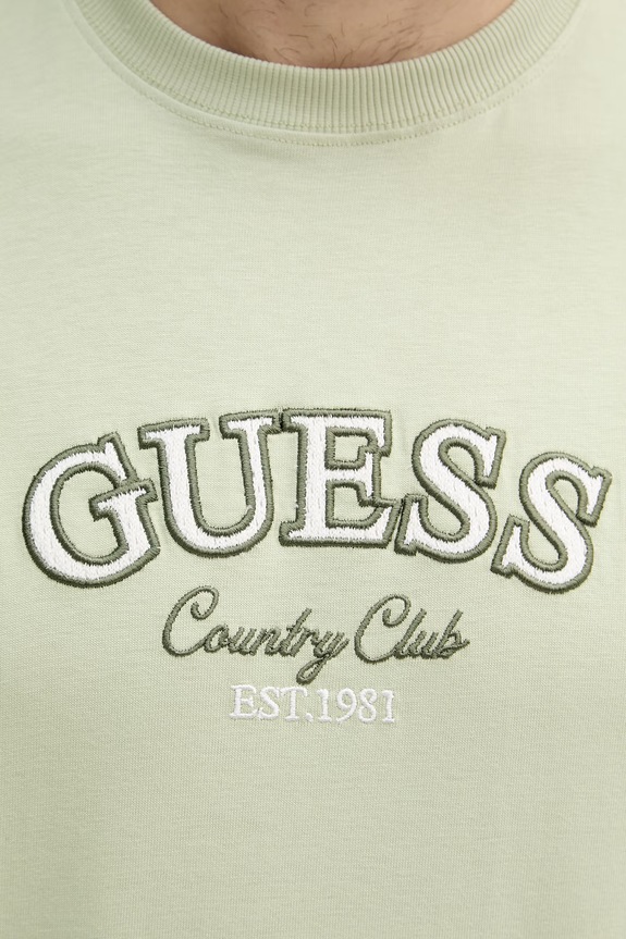Guess majica za muškarce od pamuka M6YI49.K4235 zelena
