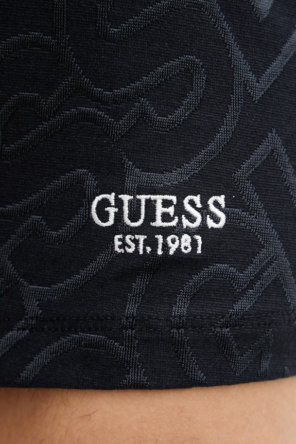 Guess majica za muškarce M6YI42.K4228 mornarsko plava
