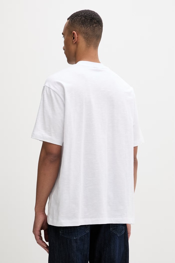 Îmbrăcăminte G-Star tricou pentru bărbați, din bumbac Coord gr relaxed D29344.C372 alb