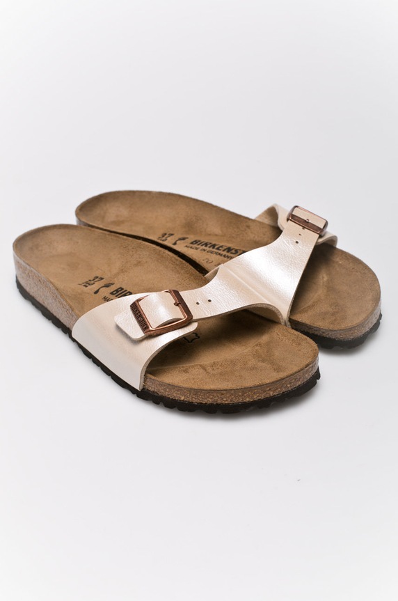 Birkenstock papucs Madrid 940153 bézs AA00