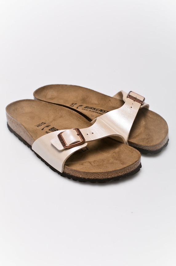 Birkenstock papucs Madrid 940153 bézs AA00