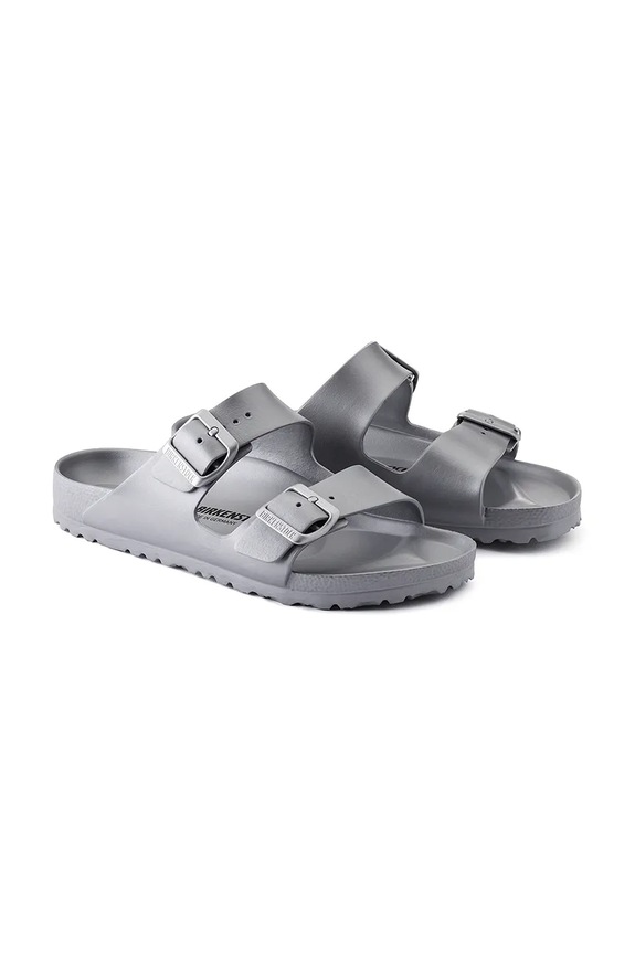 Birkenstock sliders silver 1003491