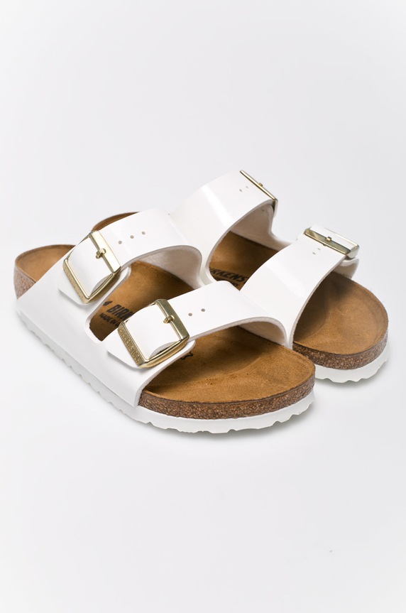 Παντόφλες Birkenstock Arizona 1005294 λευκό AA00