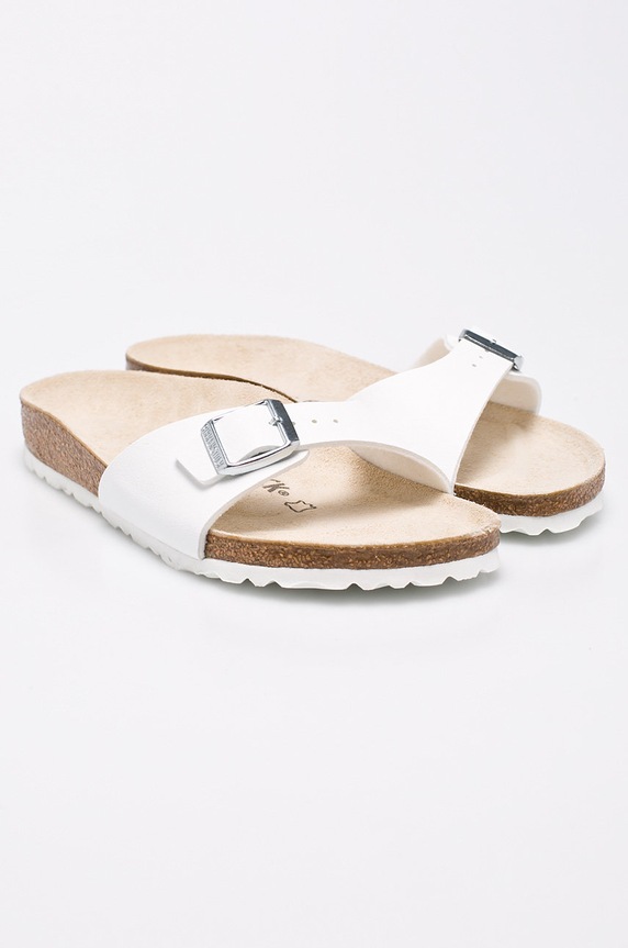 Birkenstock klapki Madrid 40733 biały KA00