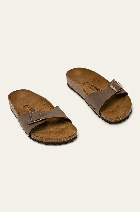 Birkenstock papucs Madrid 40093.MOCCA barna AA00