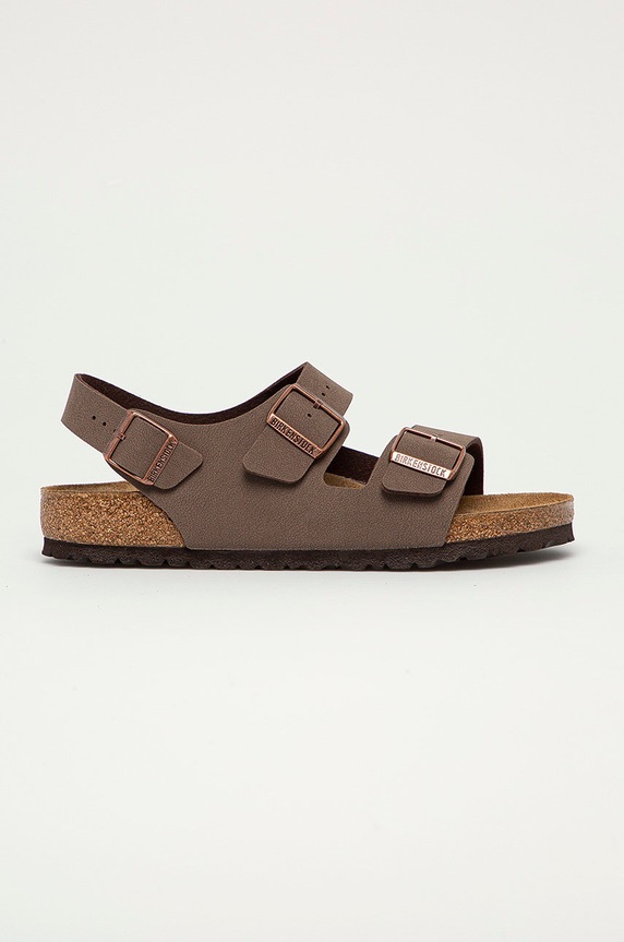 Birkenstock sandały Milano brązowy 634501