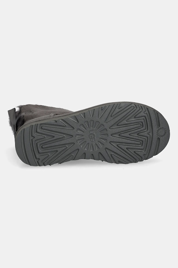 UGG - Обувки Mini Bailey Bow II 1016501.GRY сив