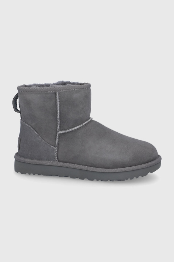Semišové snehule UGG Classic Mini II semišová koža sivá 1016222.GRY