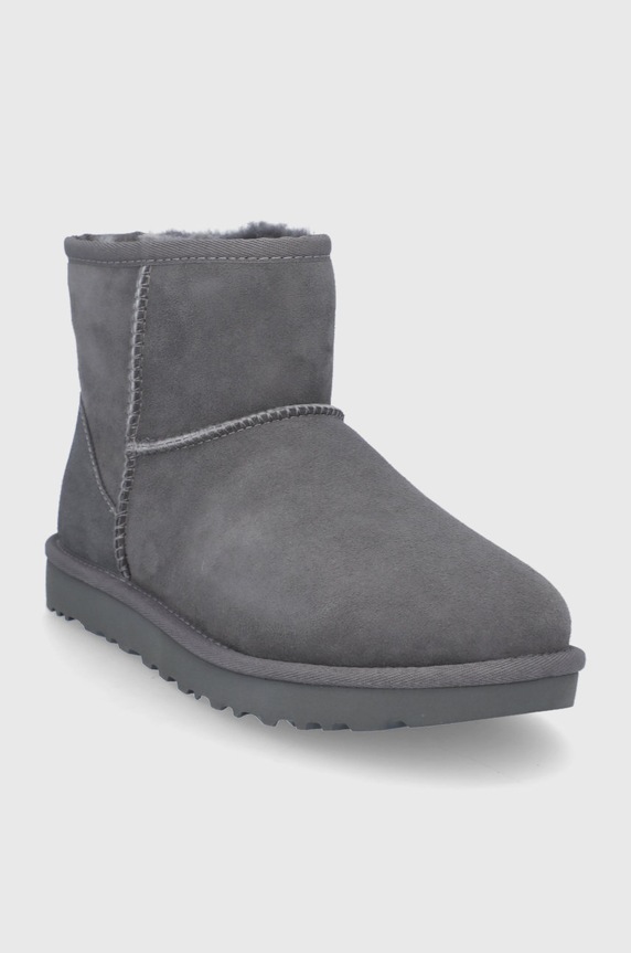 Semišové snehule UGG Classic Mini II 1016222.GRY sivá KW16