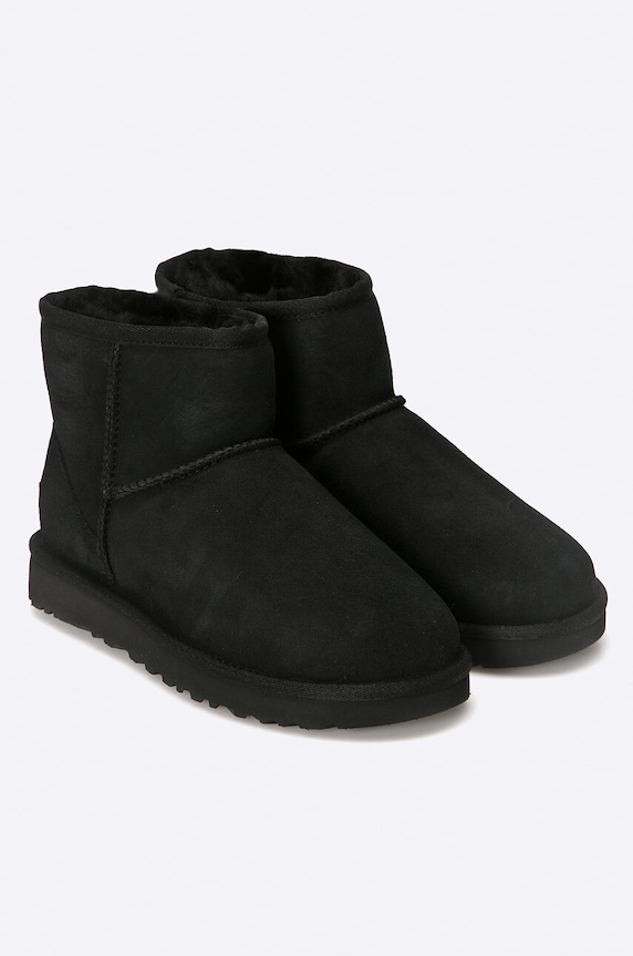 Μπότες σουέτ UGG Classic Mini II 1016222.BLK μαύρο AA00