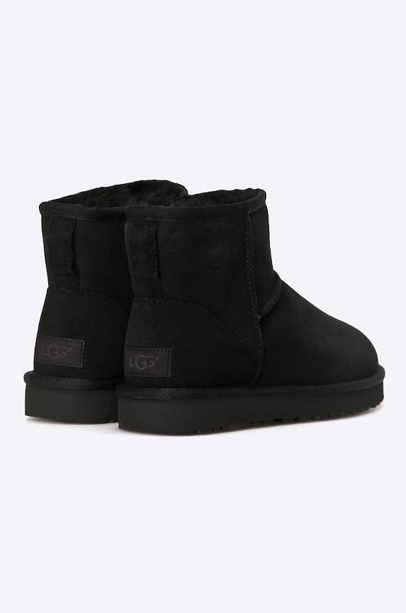 Μπότες σουέτ UGG Classic Mini II μαύρο 1016222.BLK