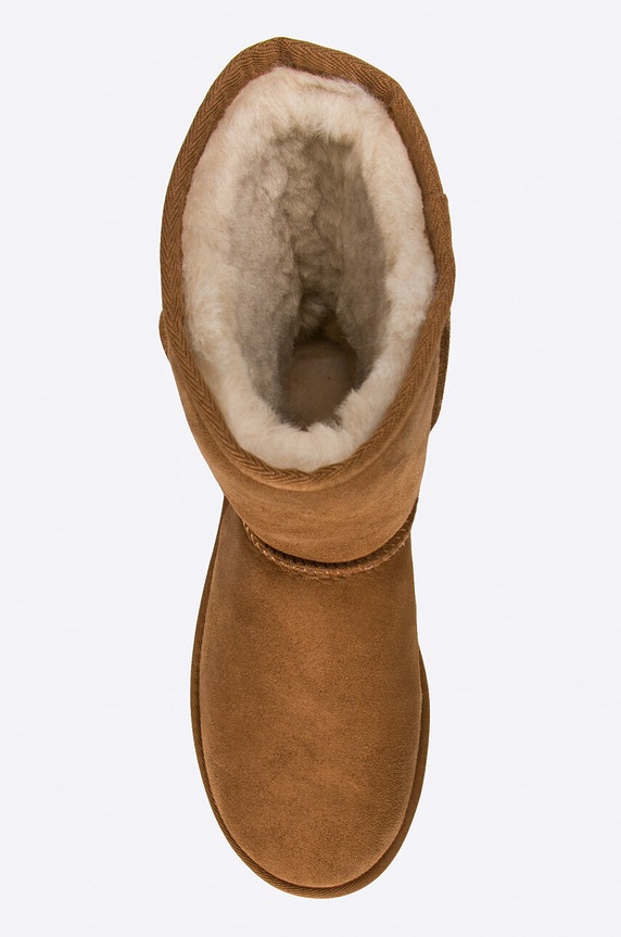 UGG śniegowce zamszowe Classic Short II 1016223.CHE brązowy