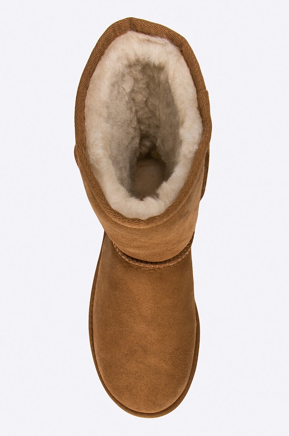 UGG śniegowce zamszowe Classic Short II 1016223.CHE brązowy
