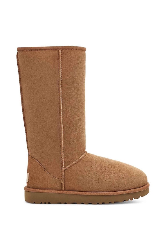 Semišové snehule UGG semišová koža hnedá 1016224.CHE