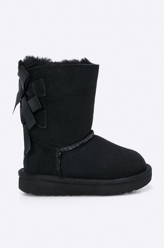 UGG Obuwie zimowe K BAILEY BOW II brak zapięcia czarny 1017394K.BLK