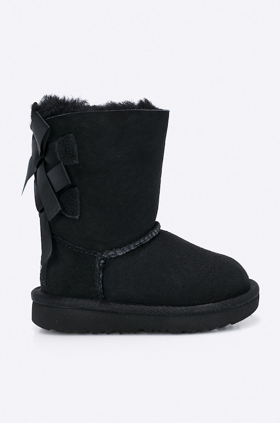 UGG Obuwie zimowe K BAILEY BOW II brak zapięcia czarny 1017394K.BLK