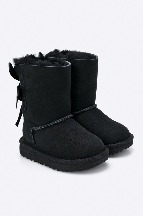 UGG Obuwie zimowe K BAILEY BOW II 1017394K.BLK czarny KW17