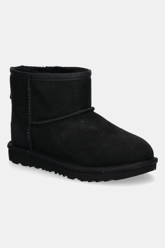 Зимняя обувь UGG замш чёрный 1017715K.BLK