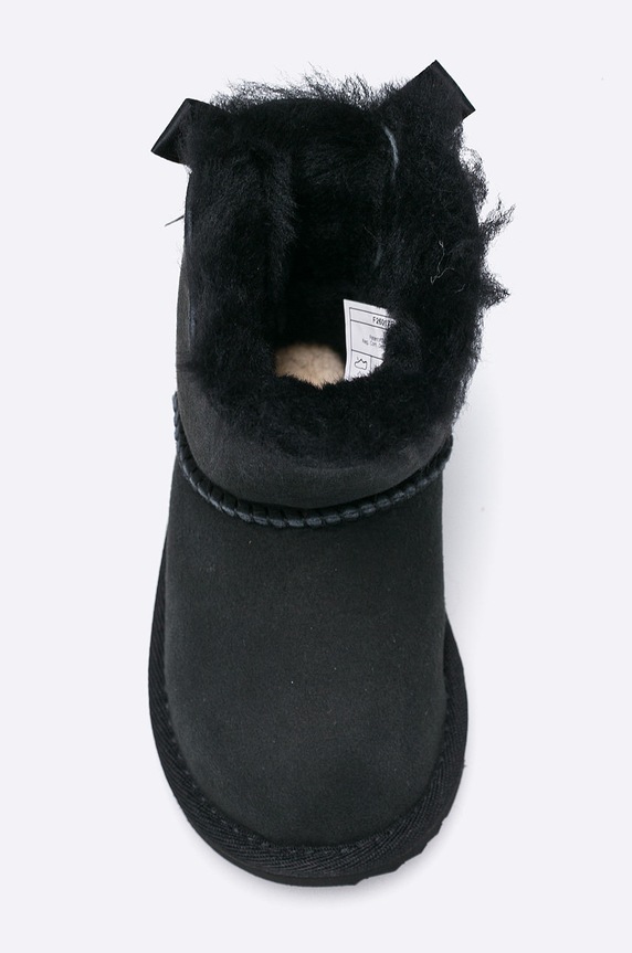 UGG - Buty dziecięce K MINI BAILEY BOW II 1017397T.BLK czarny