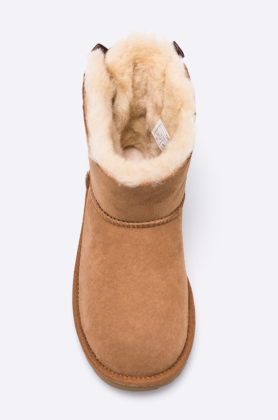 UGG - Botki dziecięce K MINI BAILEY BOW II 1017397K.CHE beżowy