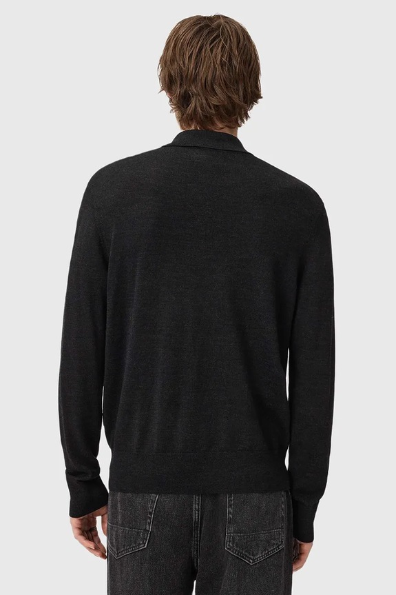AllSaints pulover de lână M047KD negru NC25