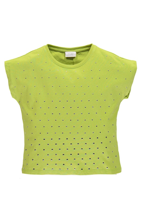 Mek - Top dziecięcy 122-170 cm zielony 181MIFN001