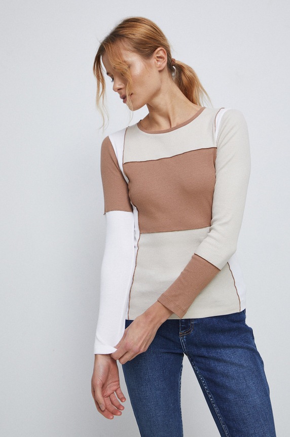 Medicine longsleeve bawełniany multicolor RS23.BUD103