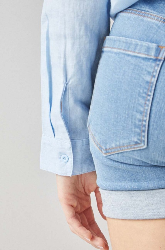 Lanena srajca Medicine RS23.KDD902 modra