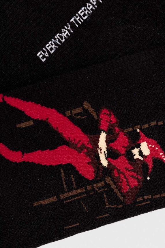 Ponožky pánske bavlnené Eviva L'arte čierna farba RS23.LGM422 čierna RS23