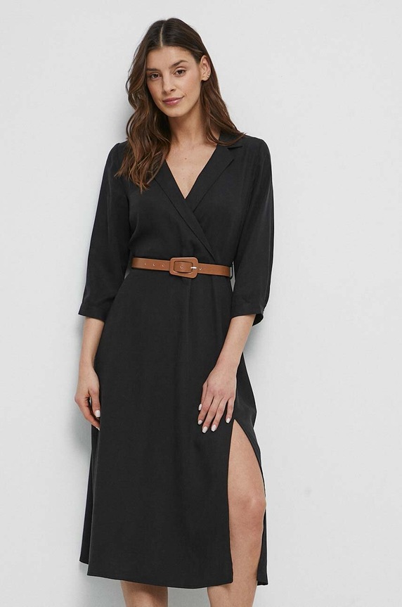 Φόρεμα Medicine casual μαύρο RS23.SUD502