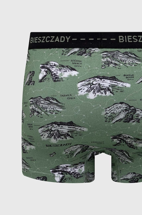 Bokserki męskie wzorzyste (2-pack) kolor multicolor RS24.BIM202 multicolor