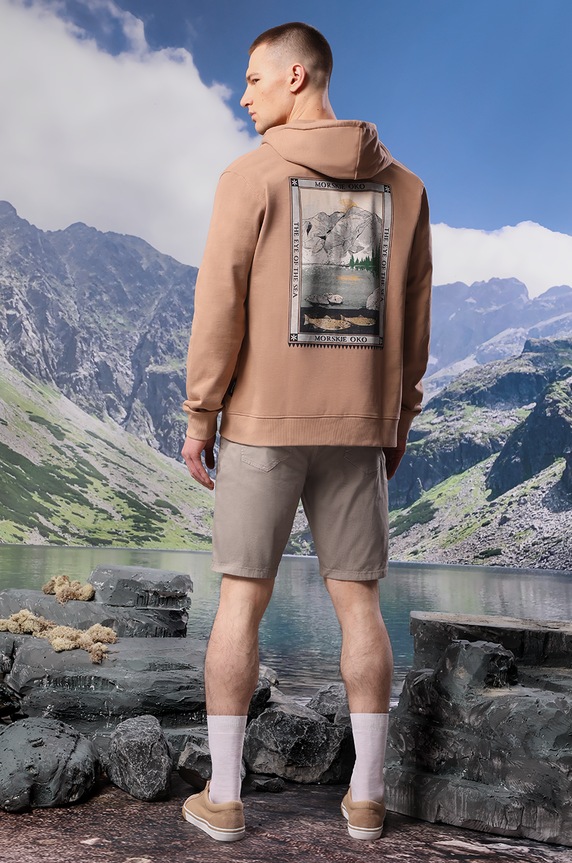 Bluza męska z kolekcji Tatrzański Park Narodowy x Medicine kolor beżowy bawełna beżowy RS24-BLMA54