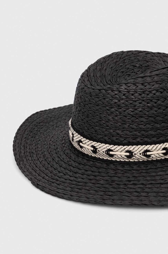 Doplňky Klobouk dámský černá barva RS24-CAD905 černá