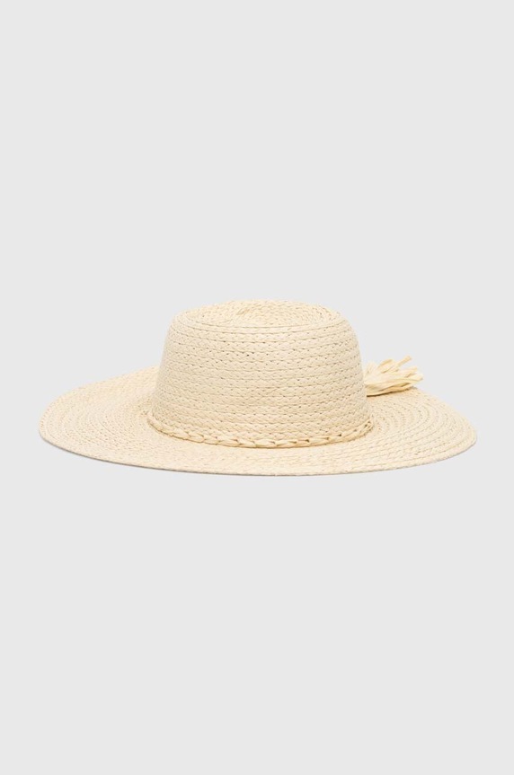 Klobúk dámsky béžová farba ostatné béžová RS24.CAD910