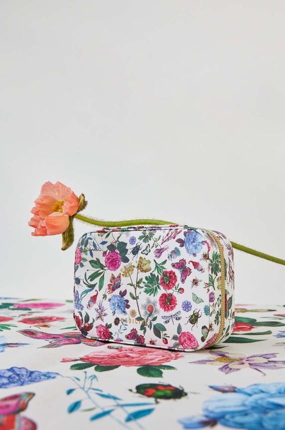 Szkatułka na biżuterię z motywem roślinnym i zwierzęcym kolor multicolor multicolor RS24-DEU509