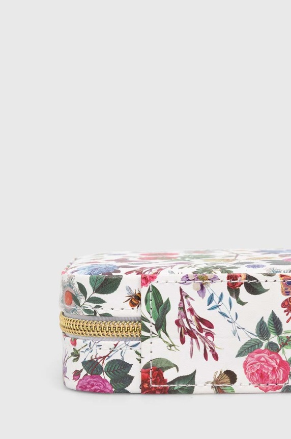 Szkatułka na biżuterię z motywem roślinnym i zwierzęcym kolor multicolor RS24-DEU509