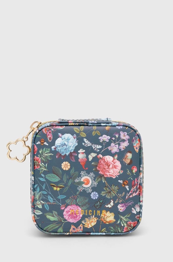 Szkatułka na biżuterię z motywem roślinnym i zwierzęcym kolor multicolor RS24-DEU510 multicolor RS24