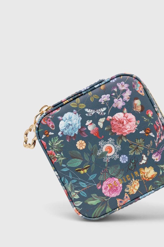 Szkatułka na biżuterię z motywem roślinnym i zwierzęcym kolor multicolor RS24-DEU510 multicolor