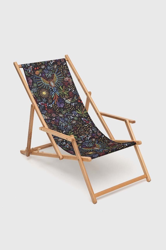 Leżak z podłokietnikami wzorzysty kolor multicolor RS24-GAU604 multicolor RS24