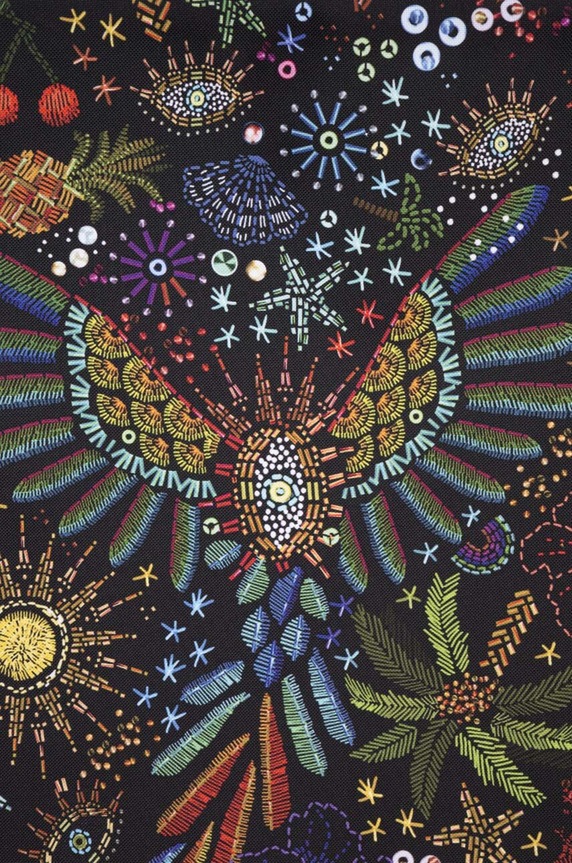 Leżak z podłokietnikami wzorzysty kolor multicolor multicolor RS24-GAU604