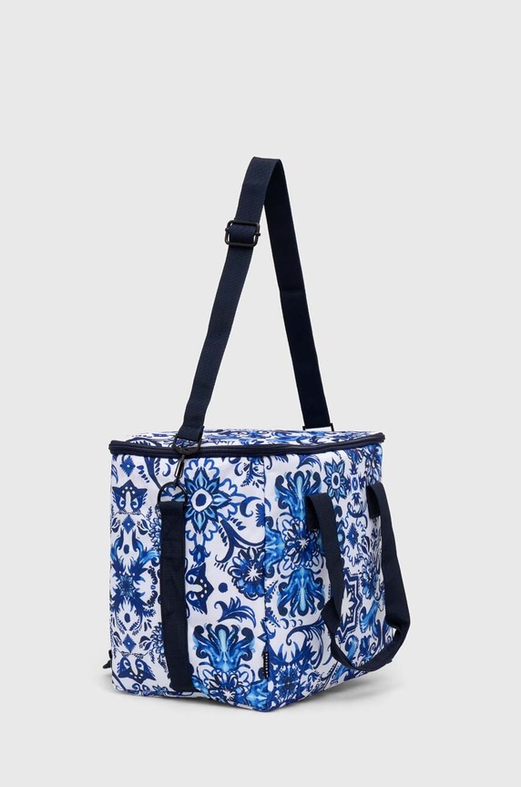 Akcesoria Torba termiczna z funkcją plecaka wzorzysta kolor niebieski RS24-GAU702 niebieski