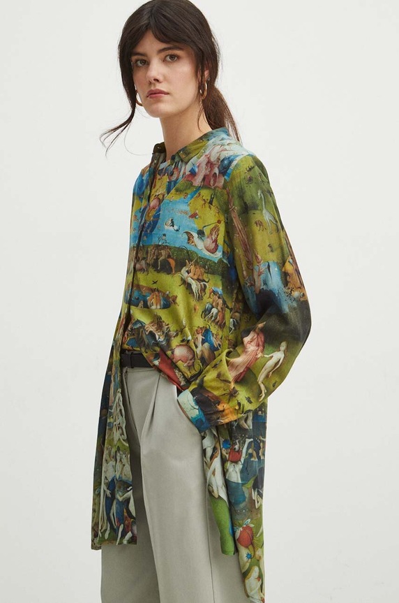 Koszula damska z kolekcji Eviva L'arte kolor multicolor RS24.KDD252 multicolor RS24