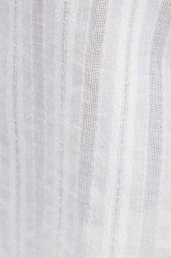 Koszula bawełniana damska oversize z fakturą kolor biały RS24.KDD801 biały RS24