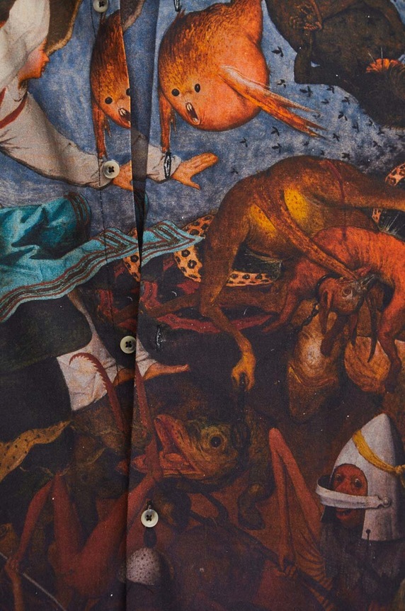 Koszula męska z kolekcji Eviva L'arte kolor multicolor RS24-KDM208