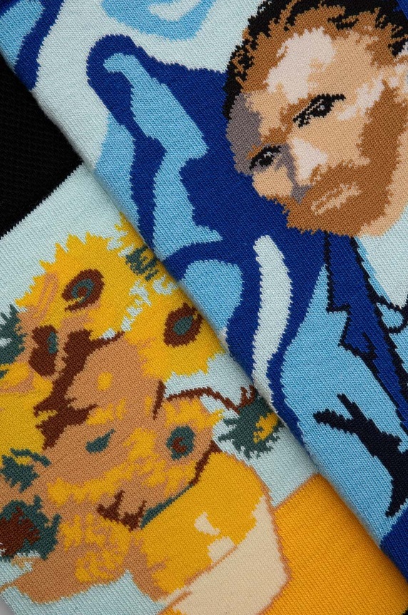 Skarpetki męskie z kolekcji Eviva L'arte (2-pack) kolor multicolor RS24.LGM251 multicolor RS24