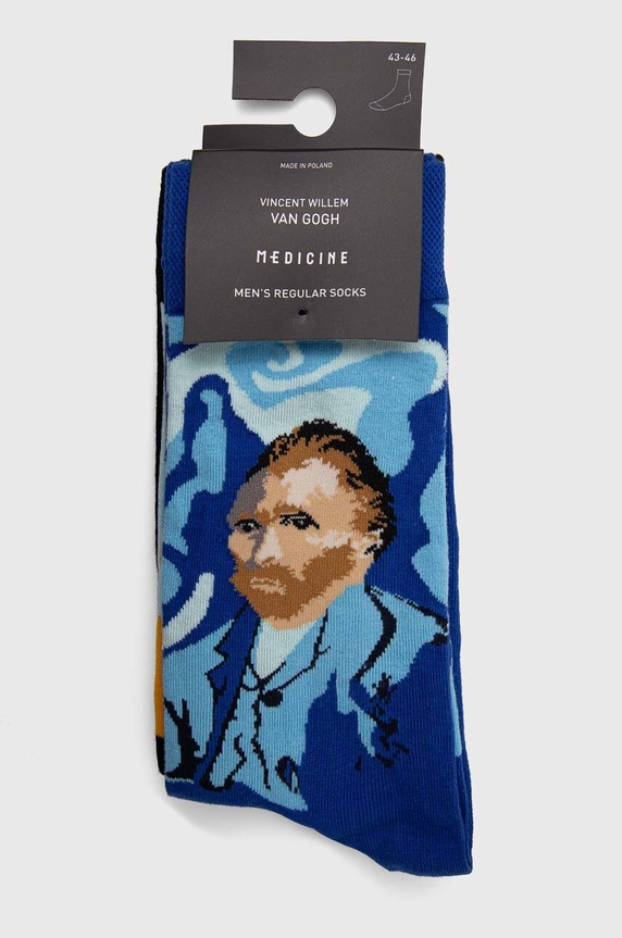 Odzież Skarpetki męskie z kolekcji Eviva L'arte (2-pack) kolor multicolor RS24.LGM251 multicolor